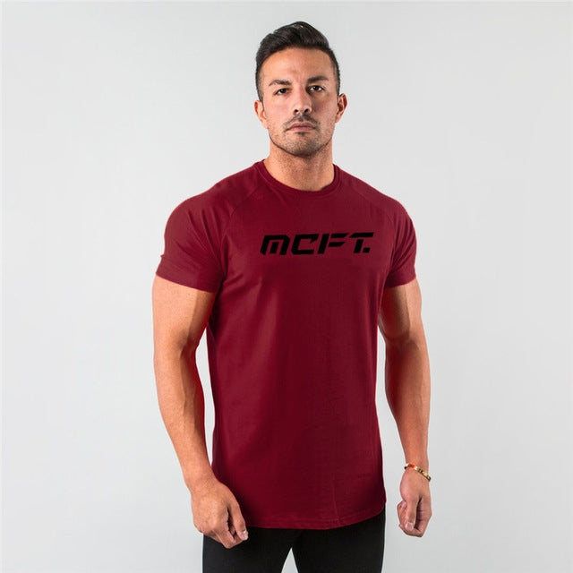 Men's Gym Training T-Shirt - Loose Fit Performance Tee