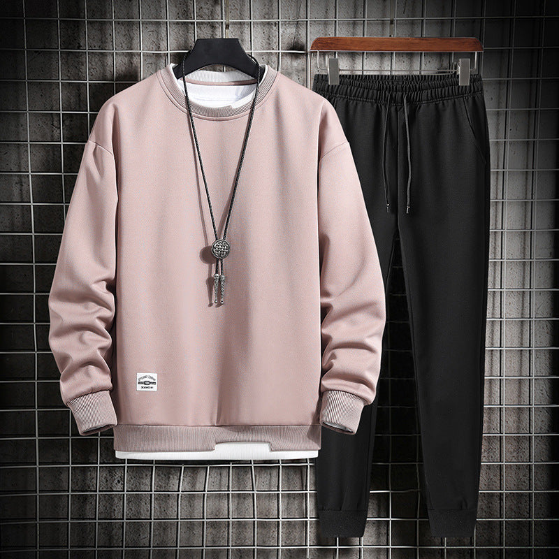 Men's Casual Sports Tracksuit - Fashion Athletic Suit Set
