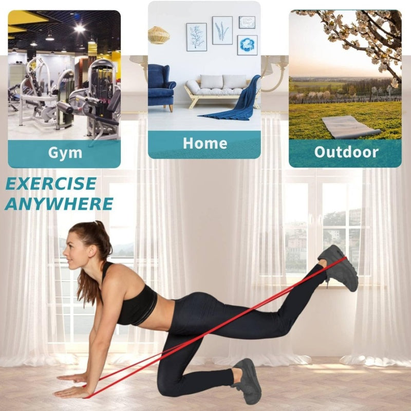Heavy Duty Resistance Bands Set - Pull Up Assist & Full Body Workout