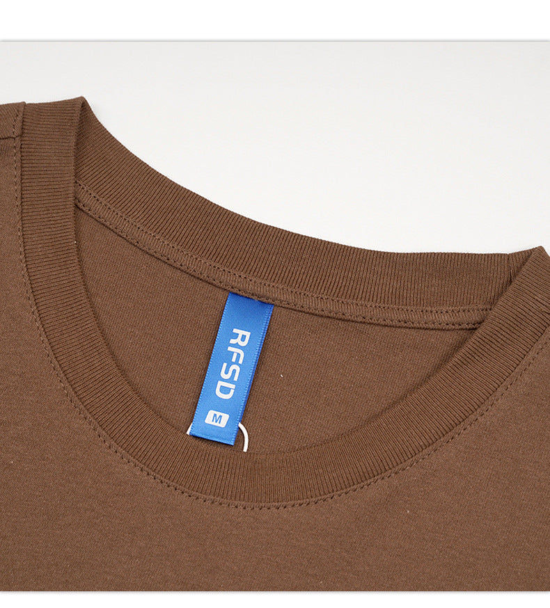 Men's 3D Foam Letter Graphic T-Shirt - Fun Statement Tee