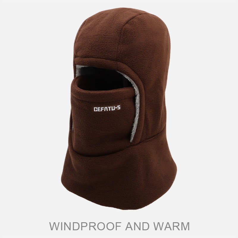 Men's Warm Hooded Hat