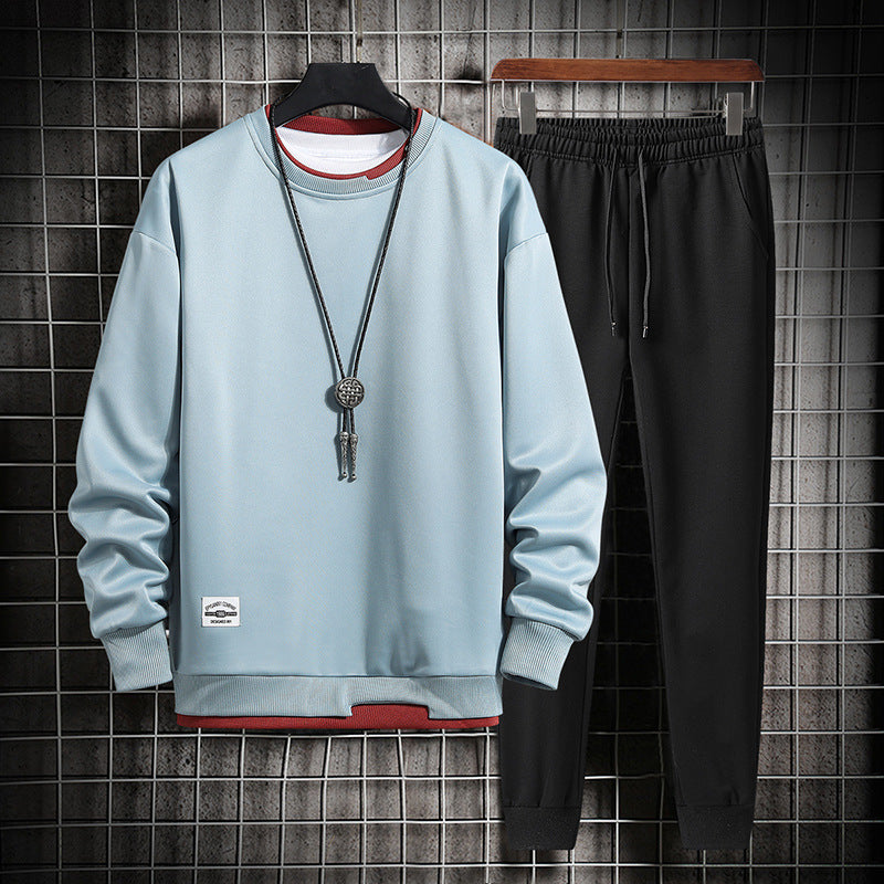 Men's Casual Sports Tracksuit - Fashion Athletic Suit Set