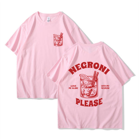 Women's Negroni Please Graphic T-Shirt - Vintage Streetwear Tee